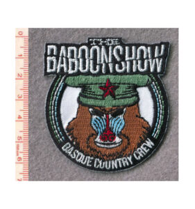escudo termoadhesivo BABOON SHOW